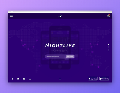 Coming Soon Landing Page app branding clean coming soon design graphic design illustration interface ios iphone landing page logo minimal mobile app product design ui ux vector web website