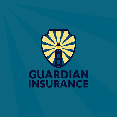 Guardian Insurance adobe illustrator beginner branding design feedback illustration insurance logo logos ui vector