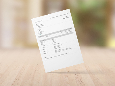 Invoice Template Design billpay bills brand branding branding design business business flyer corporate design graphicdesign illustration invoice invoice design invoice template invoices logo payment real estate stationery templates