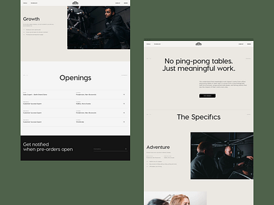 Potential Motors — Careers agency digital animation clean digital homepage landing page minimalism ui design uiux web web design website website design