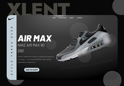 Shoe Landing Page | Beautiful Shoe Landing Page By XLENT ✨ branding graphic design landing page shoe shoe design shoe landing page shoe website shoe website design ui uiux ux