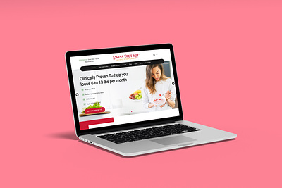 Swiss Diet Kit Website Design Mockup web design web design services website design website designing company