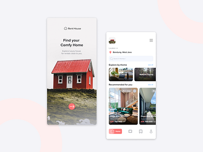 House Rentals productdesign ui ux