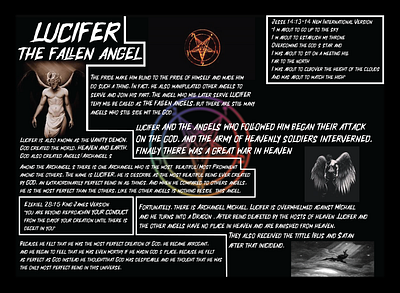 Lucifer graphic design