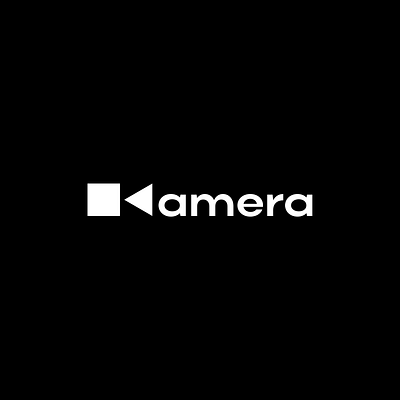 Kamera brand branding camera cinema design film kamera logo logodesign logoinspiration logomark mark studio
