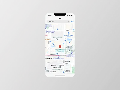 Daily UI :: 029 - Map daily ui design ios map mobile