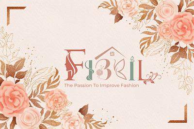 FIBRIL CLOTHING BRAND LOGO adobe illustrsator branding logo logo design minimalist logo vector