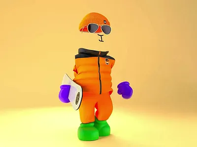 Go to the Mount 3d animation 3d art 3d character 3d illustration 3d modeling character design character modeling nft nft art p2e p2e game