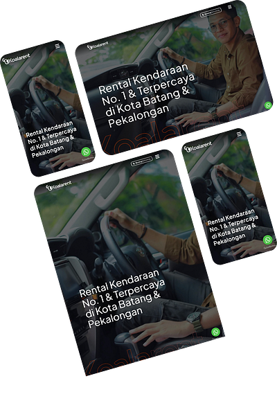 Koalarent Project Homepage ui uiux ux web design webpage