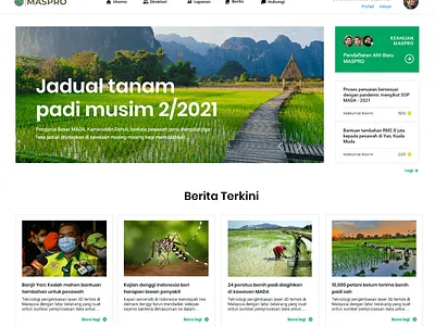 MASPRO Portal - Homepage Design adobe xd design minimal ui uidesign ux ux ui website