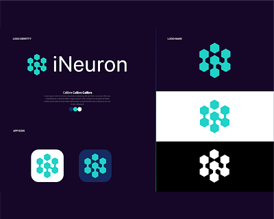 iNeuron Logo Redesign app app icon branding design graphic design illustration logo neuron ui