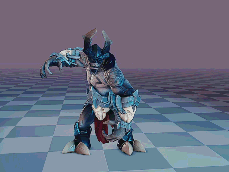 Practicing attack animation animation character game gamedev indie
