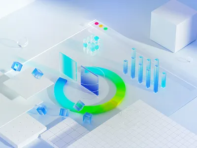 DATA TECH c4d design graphic design