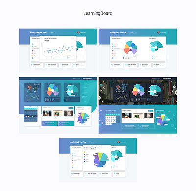 Learning Board edtech ui uiux