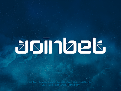 JoinBet - Concept Logo bet cyber cybernet future icon join logo logodesign logotype monogram sign symbol techno technology