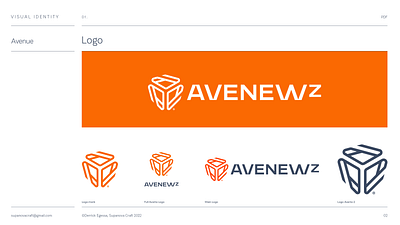 Avenewz Logo design branding events graphic design identity logo logo design logoicon logomark typelogo