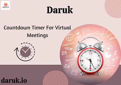 Use Countdown Timer in Meetings - Daruk countdowntimerappformeetings countdowntimerappforzoom timerappformeetings timerformeetings videotimerforzoom