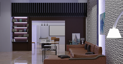 Metaverse Office 3d design