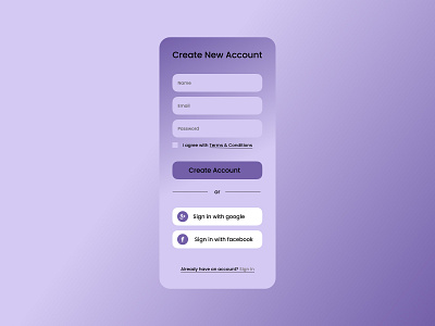 Daily UI Challenge: Sign up page app design illustration ui