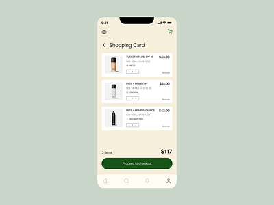 Daily UI #058 Shopping Card dailyui dailyui009 design ui uidesign uiuxdesign