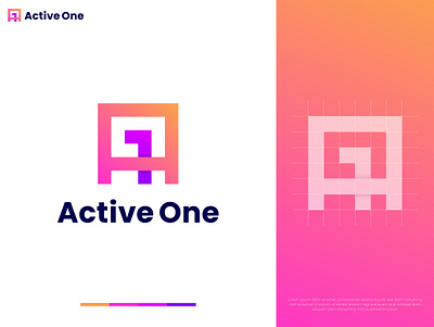 Active One Logo a1 a1 logo app icon brand brand identity branding business logo company logo corporate identity creative logo gradient logo identity letter a logo letter logo logo logo design logo designer logodesign logos modern logo