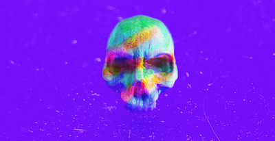 Skull candy 3d design