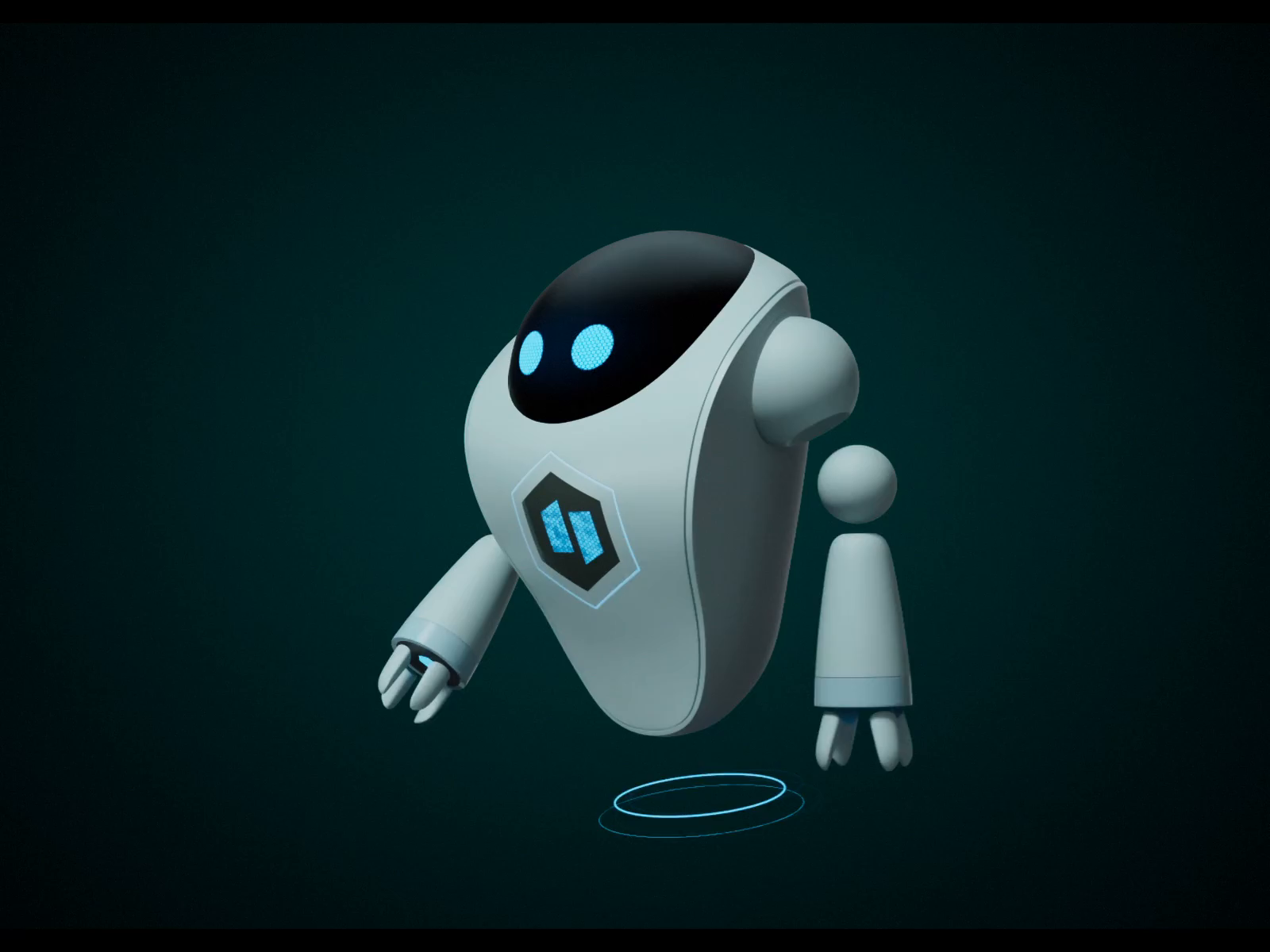 3D Mascot for Crypto Landing Page by Bogdan for Zajno on Dribbble