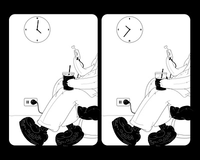 10 minutes animation branding design digital illustration digital painting graphic design illustration logo ui vector