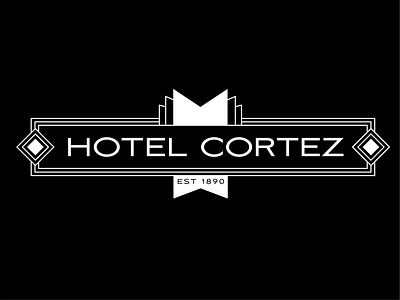 Luxury Hotel Logo branding design dribbbleweeklywarmup graphic design illustrator logo vector