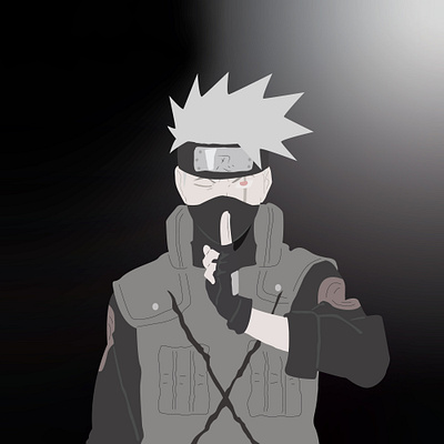 Kakashi 3d animation graphic design motion graphics ui