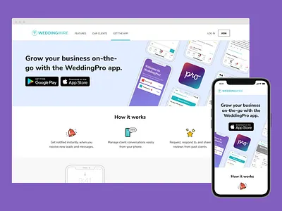 WeddingPro Landing Page