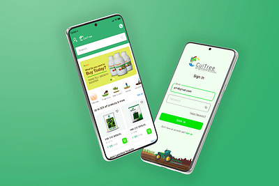 Agriculture App app app concept branding color designer illustration