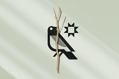 Bird Icon for Manitou Life bird bird icon bird illustration bird logo branding clean design icon icon design illustration logo logo design mcm mcm logo mid century modern minimal shape logo simple logo unused vector