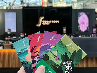 Segafredo branding branding coffee illustration packaging