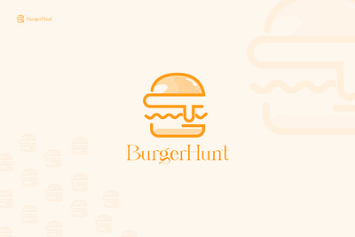 BurgerHunt brand branding burger burgerhunt creative design dribbble food illustration logo logoart logodesign logohunt logomark mdgrpias minimal minimalist restaurant ui unique