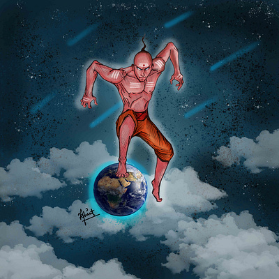 PROJECT AVATAR - VAMANA aigital illustration art character design concep concept art design digital illustration