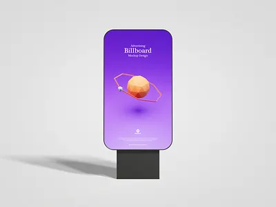 Free Advertising Billboard Mockup poster mockup