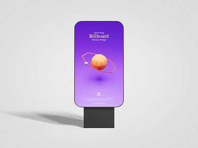 Free Advertising Billboard Mockup poster mockup