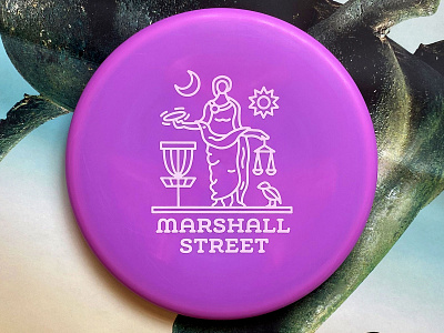 lady discus balance bird chains disc discus frisbee glide golf justice lady moon scale stamp sun weigh