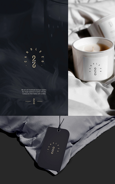 22 Candle Co. app branding classic design emblem idea logo luxury minimal typography vector vintage