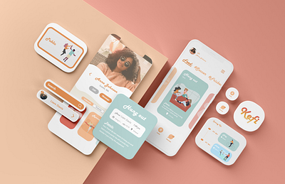 Kefi App app design branding connection product design social ui uxui