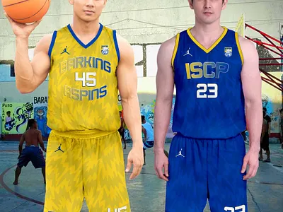 ISCP Barking Aspins Jersey basketball jersey design jersey design sports branding