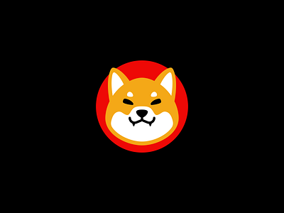 Shiba Inu Coin bitcoin blockchain coin crypto dog doge dogecoin dribbble illustration inu logo shiba shibainu vector art