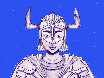 Brave Girl 2d artist brave character characterdesign childbook comic design game art illustration illustrator photoshop vector