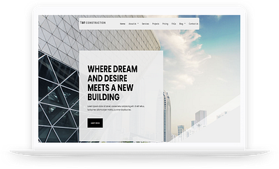 GT CONSTRUCTION - Free WordPress Theme wordpress
