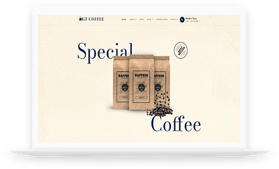 GT COFFEE - Free WordPress Theme wordpress