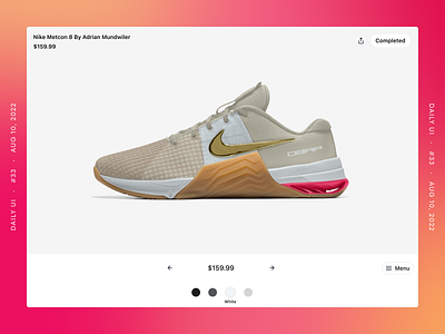 Customize Product 033 dailyui design ui ux web