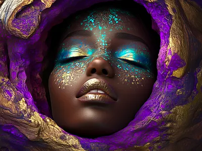 Beauty Beyond Time 3d ai aiart animation art branding design graphic design illustration motion graphics nft nftart ui