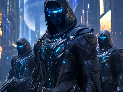 The Shadow Legion 3d ai aiart animation art branding design graphic design illustration motion graphics nft nftart ui