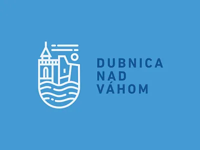 Dubnica nad Vahom branding city cityide design identity logo logotype vector